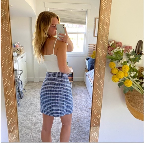 Loft tweed mini skirt - Picture 2 of 9